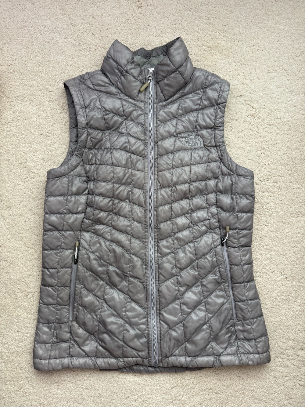 The North Face Women’s Quilted Grey Packable Vest